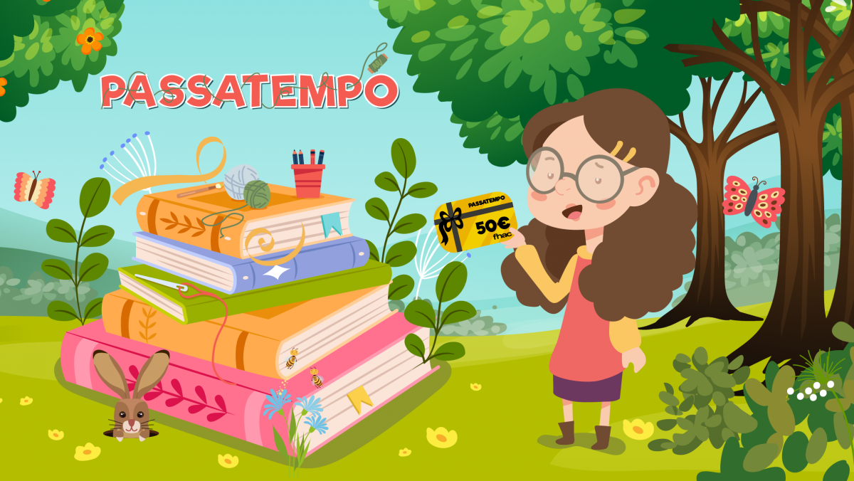 Passatempo “O meu marcador de livros sustentável”