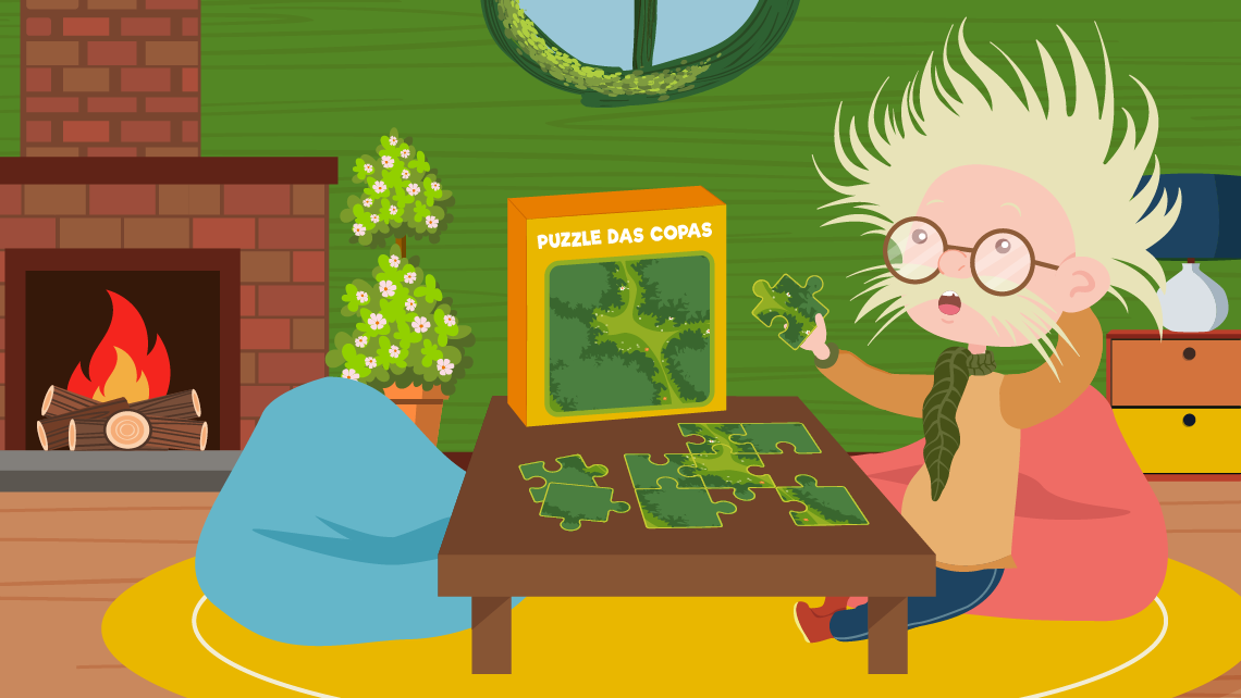 Serão as árvores tímidas? 