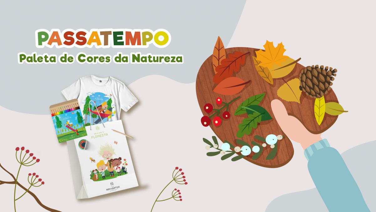 Passatempo Lançamento – Paleta de cores da natureza 