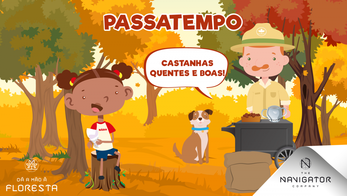 Passatempo “Castanhas quentes e boas”: Dá asas à criatividade!