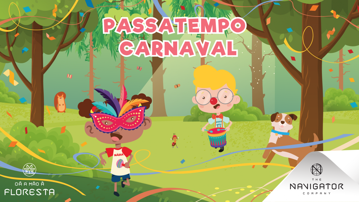 Participa já no passatempo de Carnaval!