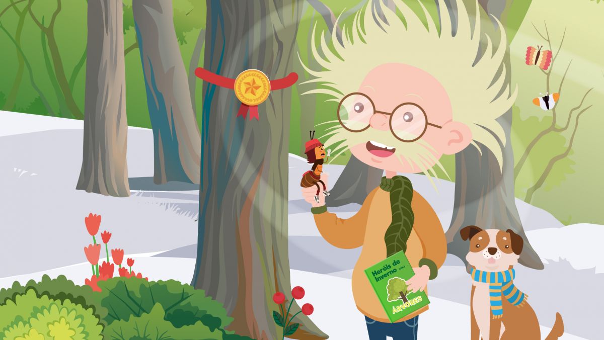 Os superpoderes da floresta no inverno