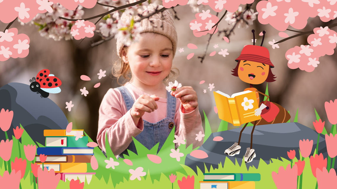 A formiga Francisca explica a primavera