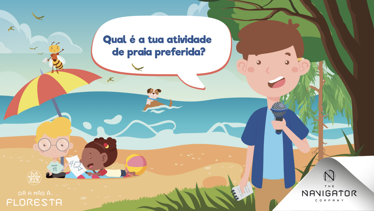 Atividades na praia!