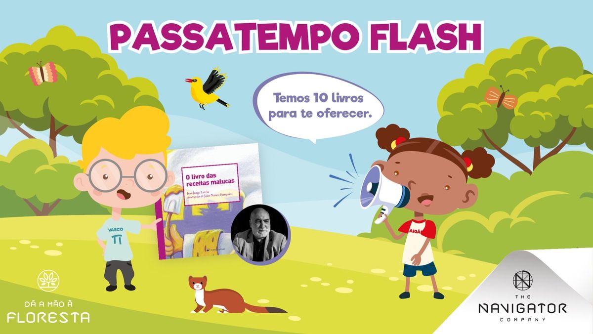 Ganha um livro!