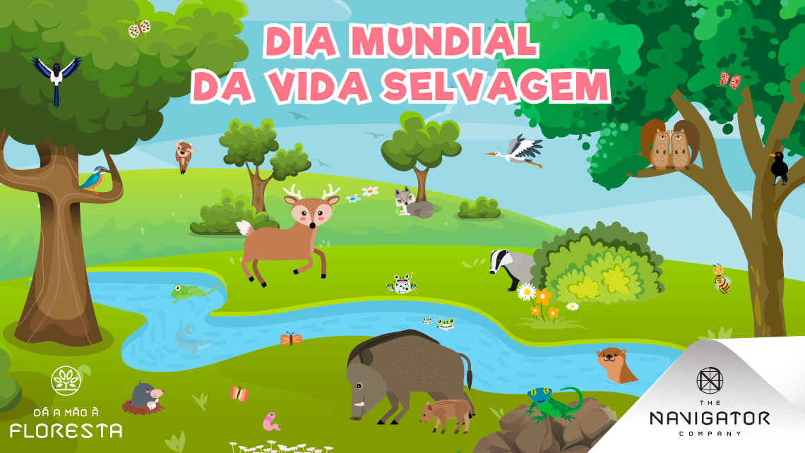 Há mais animais na floresta!