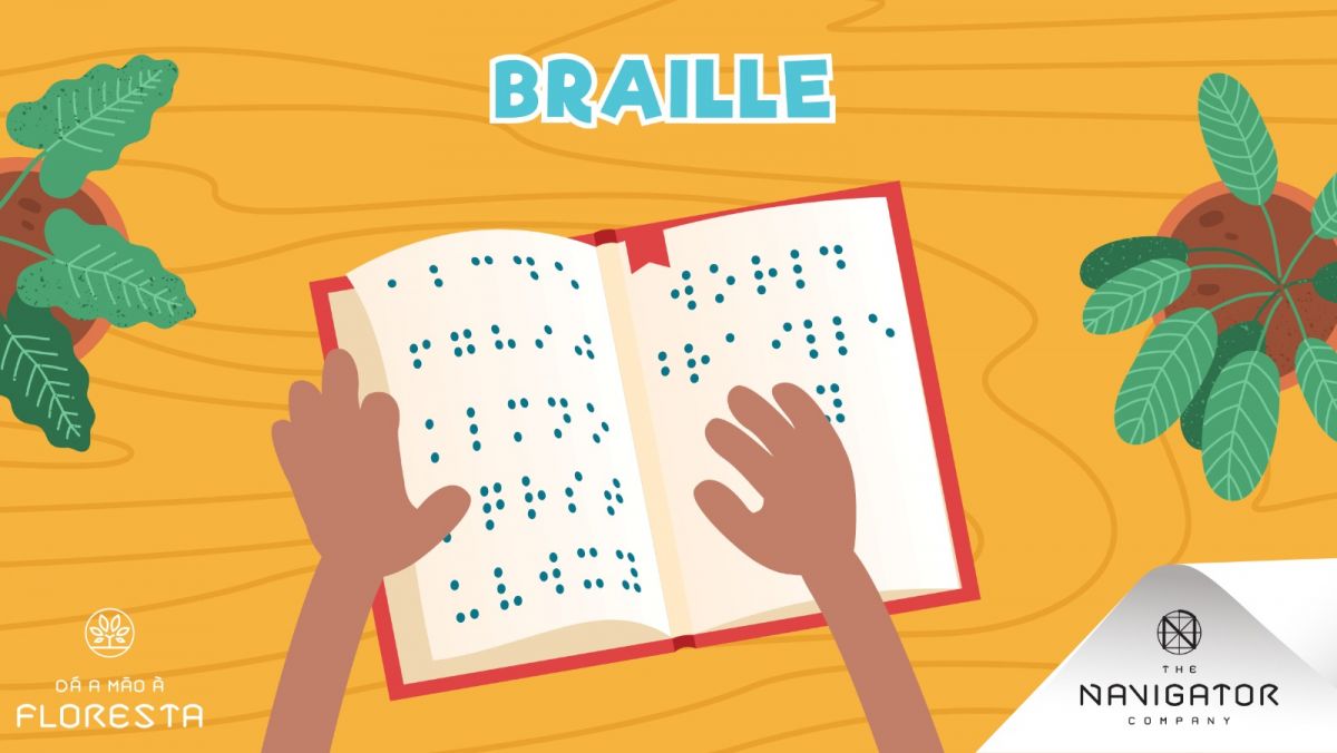 Sabes o que é o “Braille”?