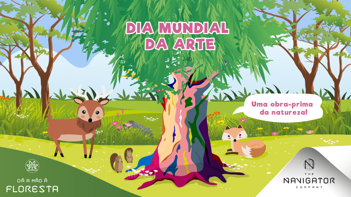 Quem diria que o Dia Mundial da Arte também é celebrado na natureza?