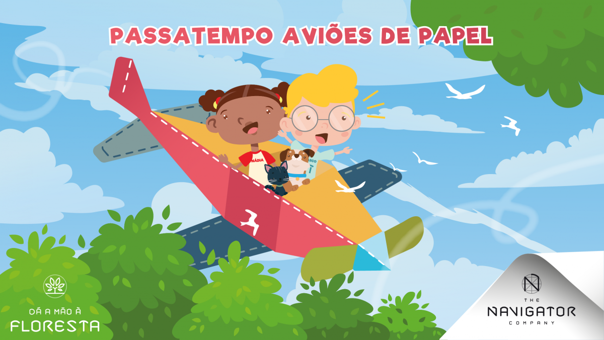 Passatempo Aviões de Papel 
