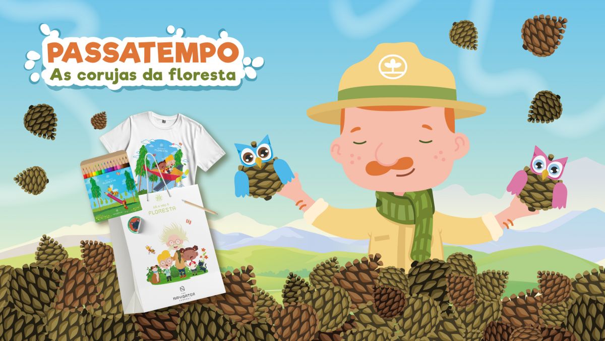 Passatempo "As Corujas da Floresta"