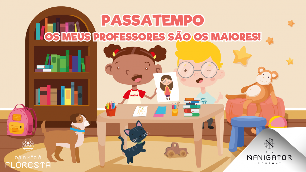 Passatempo “Os meus professores são os maiores!”