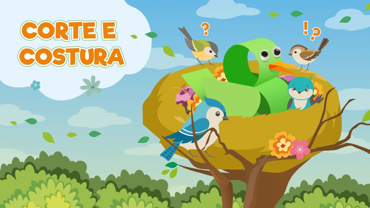 UM PASSARINHO CHEIO DE VIDA
