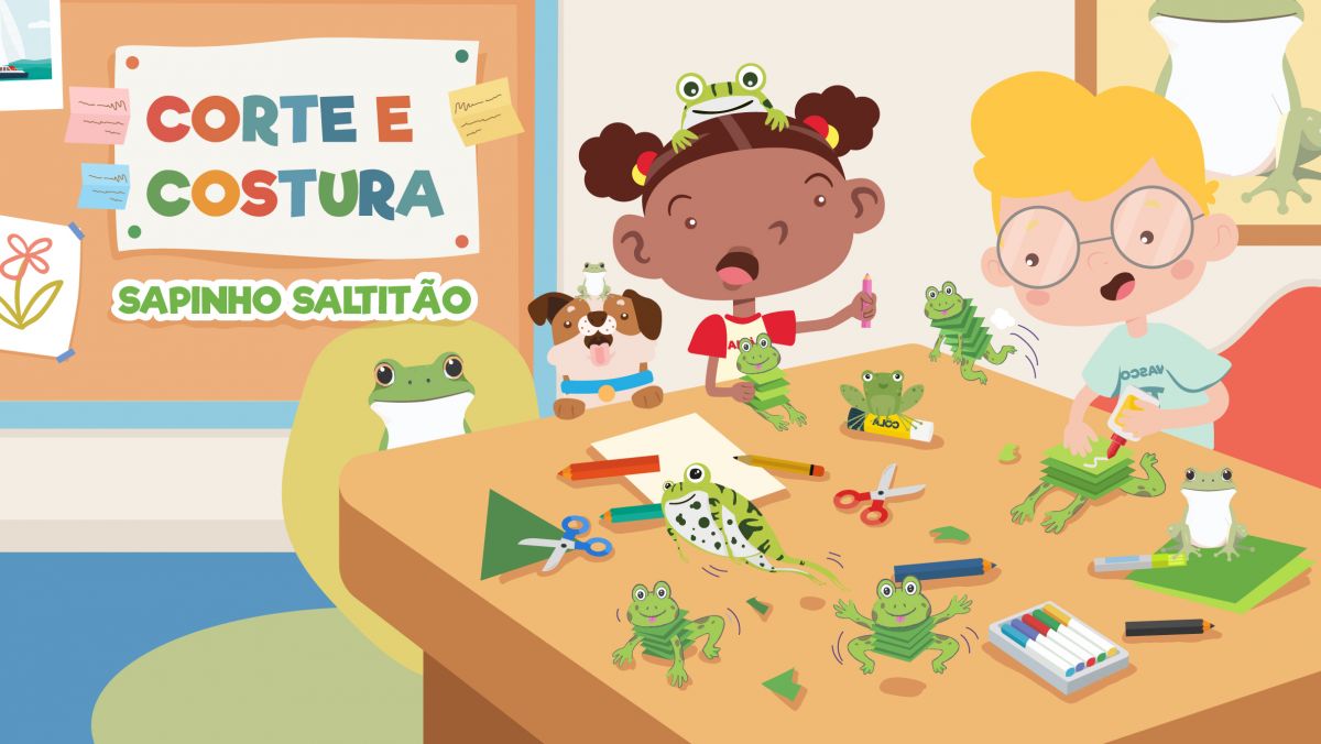 Como fazer um sapo saltitão